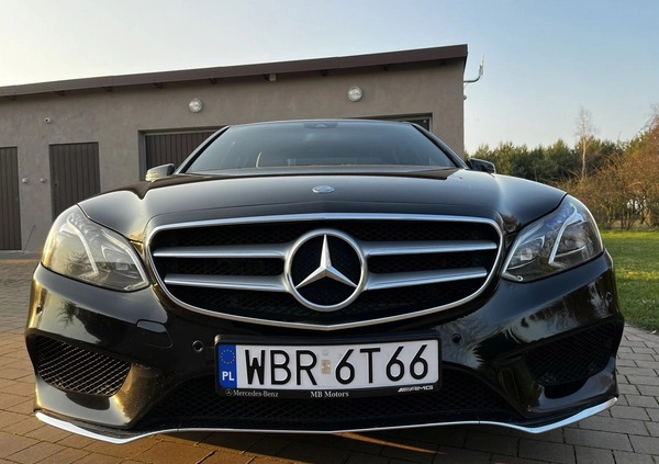 Mercedes-Benz Klasa E cena 92500 przebieg: 198000, rok produkcji 2013 z Ostrów Lubelski małe 497